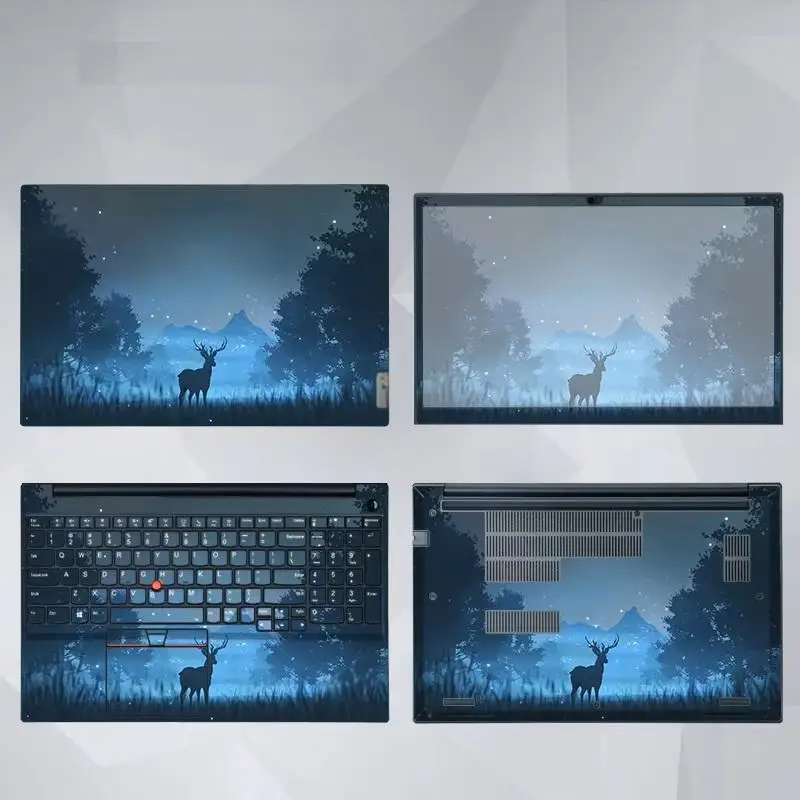 Vinyl Decal Sticker Skin For Lenovo Thinkpad P15S P15V E15 T15 T590 T580 T570 E580 P50 P51 P53 P51S  T560
