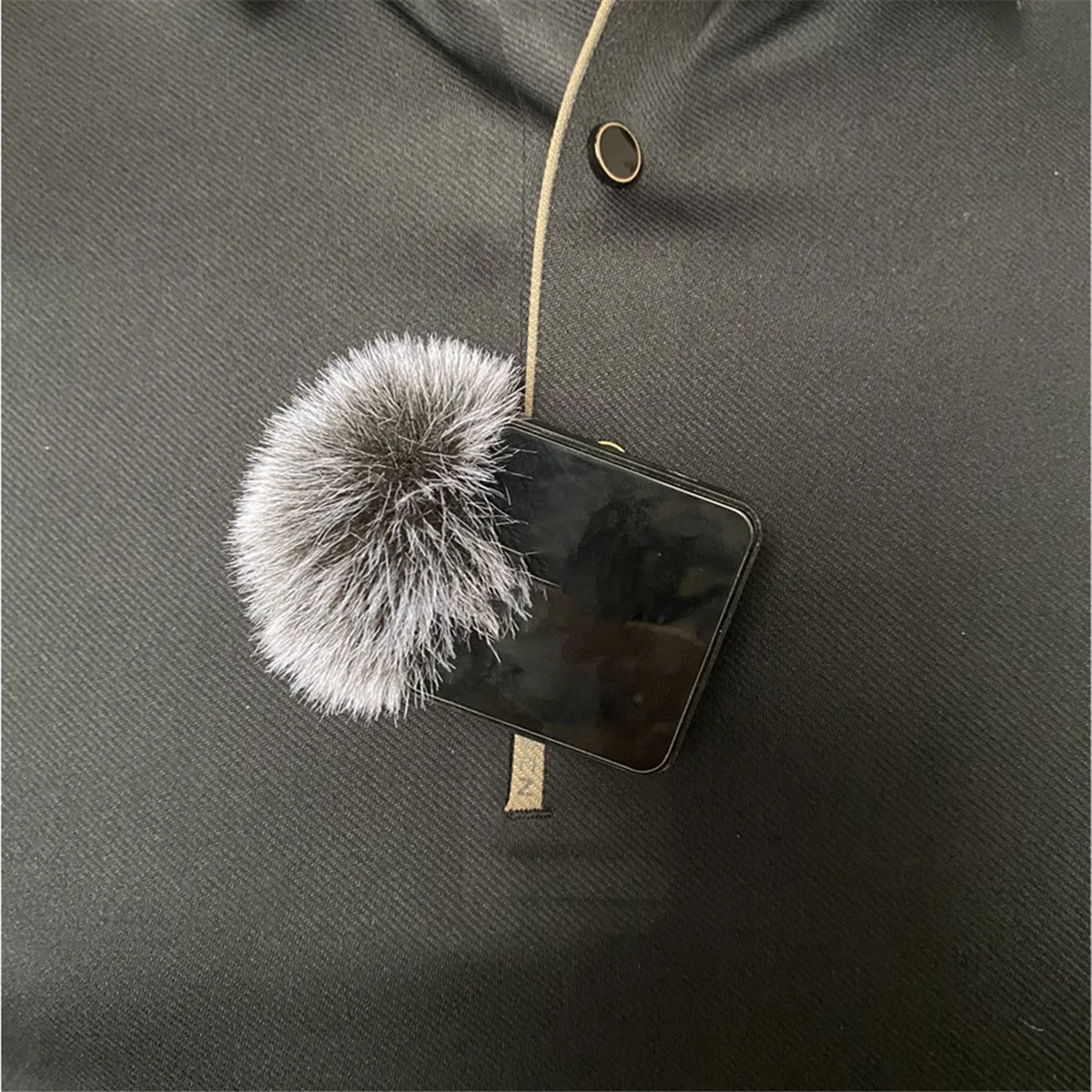 For RODE WIRELESS GOII Microphone Hair Cover RODE GOII Windproof Multifunctional Noise Reduction Microphone Cover,5PCS B