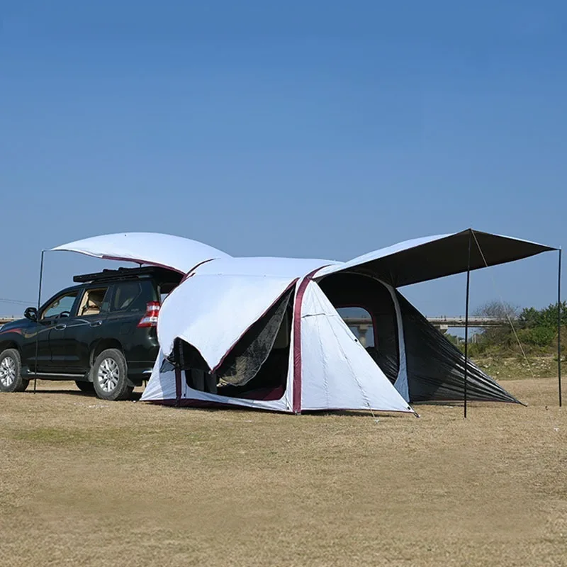 

Автомобильная автоматическая палатка для семейного кемпинга, портативная складная водонепроницаемая палатка для защиты от солнца, ткань Оксфорд, туризм, кемпинг, пеший туризм