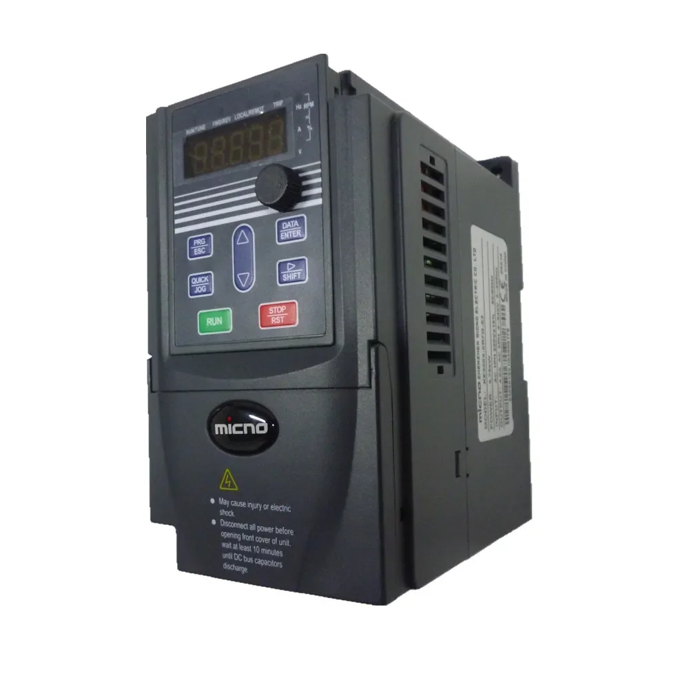 0.4kW 1 phase input 1 phase output frequency inverter 50hz to 60hz