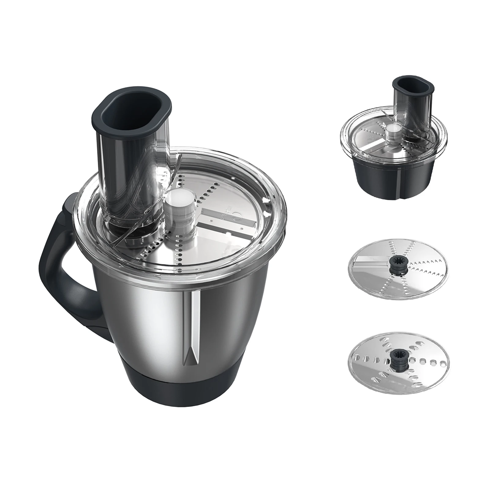 Free Shipping Bimby Food Processor Container Cheese and Vegetable Cutter Kit For Vorwerk Thermomix TM5 TM6 Accessories