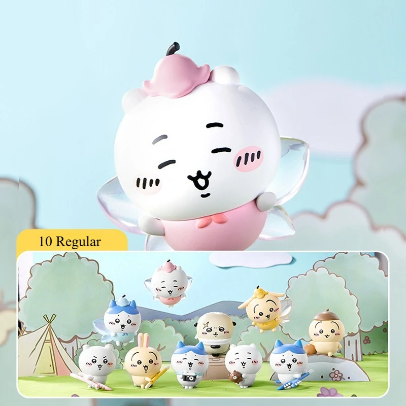 Kawaii Chiikawa Blind Box Anime PVC Figurine Mystery Model Toy for Girls Birthday Gifts Room Car Decoration Collectible Ornament