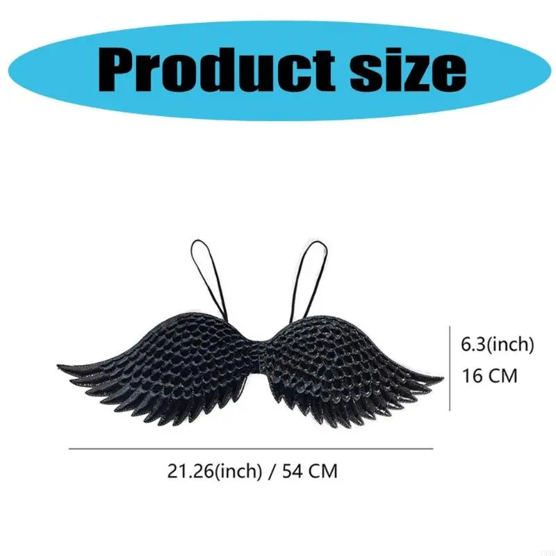 49mf Wing Costume spódnicą akcesoria kostiumowe na Halloween dla dzieci Chrismas Cosplay