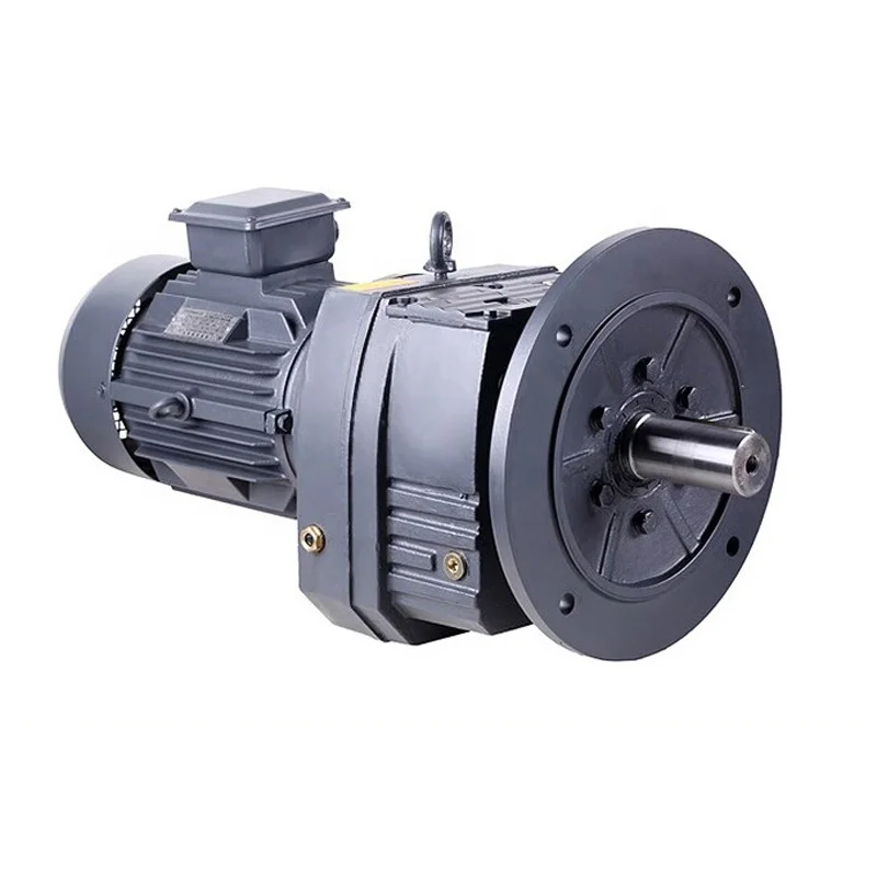 Good Supplier R Series  Single-stage Transmission Electric Motor Helical Gear Box Speed Reducers