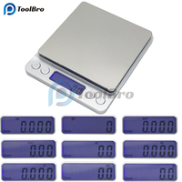 3000g 0.1g LCD Digital Kitchen Scale Tare Counting Pocket Scale G OZ GN CT T OZT Electronic Scale for Gold Jewelry Bake