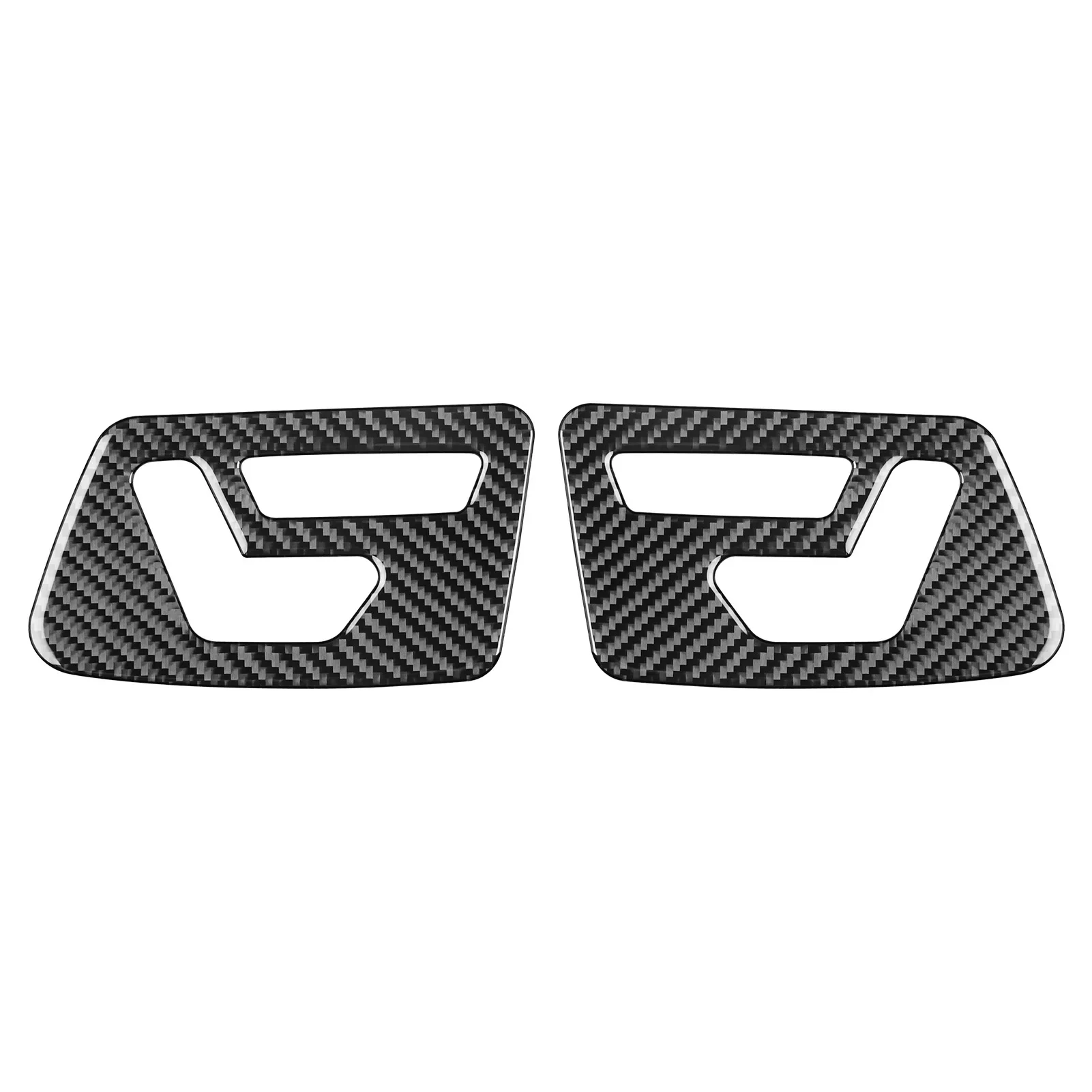 Carbon Fiber Seat Adjustment Decorative Car Accessories Cover Sticker Interior Trim For Mercedes Benz G Class W463 2013-2018