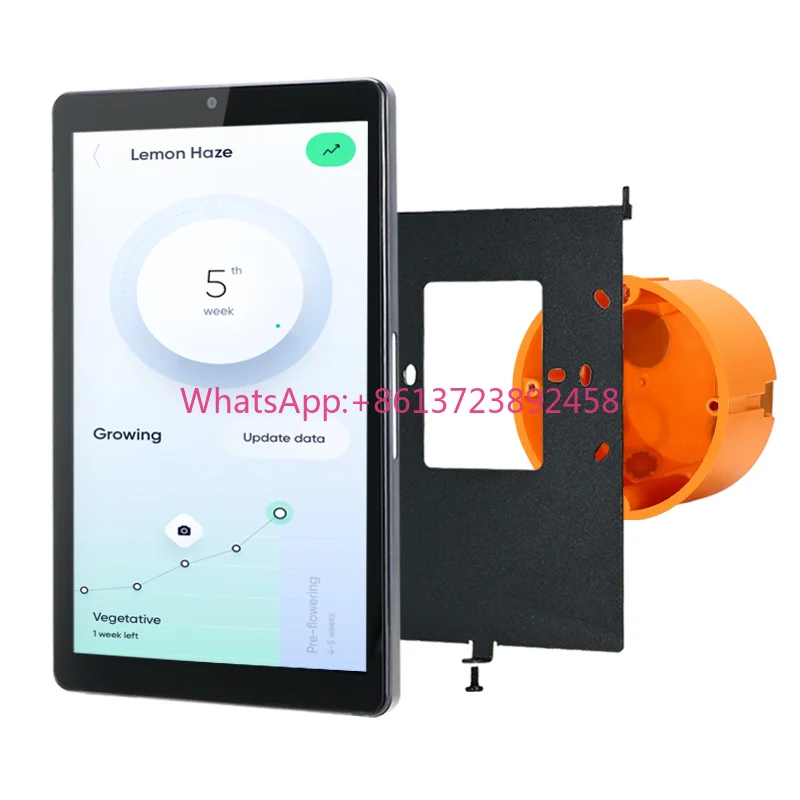 2026 Sunworld YC-SM08P High Powerful Rockchip RK3576 Android 14 POE Tablet Smart Home Touch Control Panel 8 Inch Touch Screen