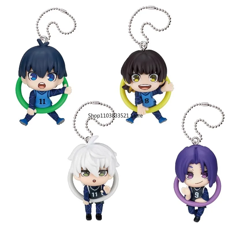

Original BLUE LOCK Gashapon Toy Nagi Seishiro Bachira Meguru Isagi Yoichi Action Figures Pendant Capsule Toys Ornaments