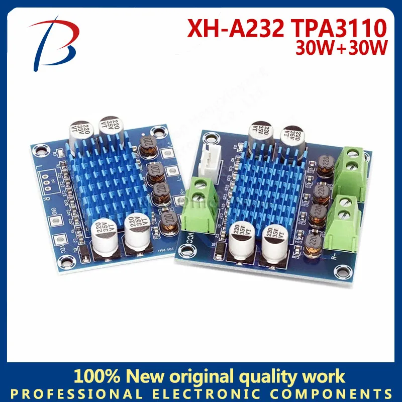 TPA3110 XH-A232 30W 30W 2.0 Channel Digital Stereo Audio Power Amplifier Board DC 8-26V 3A