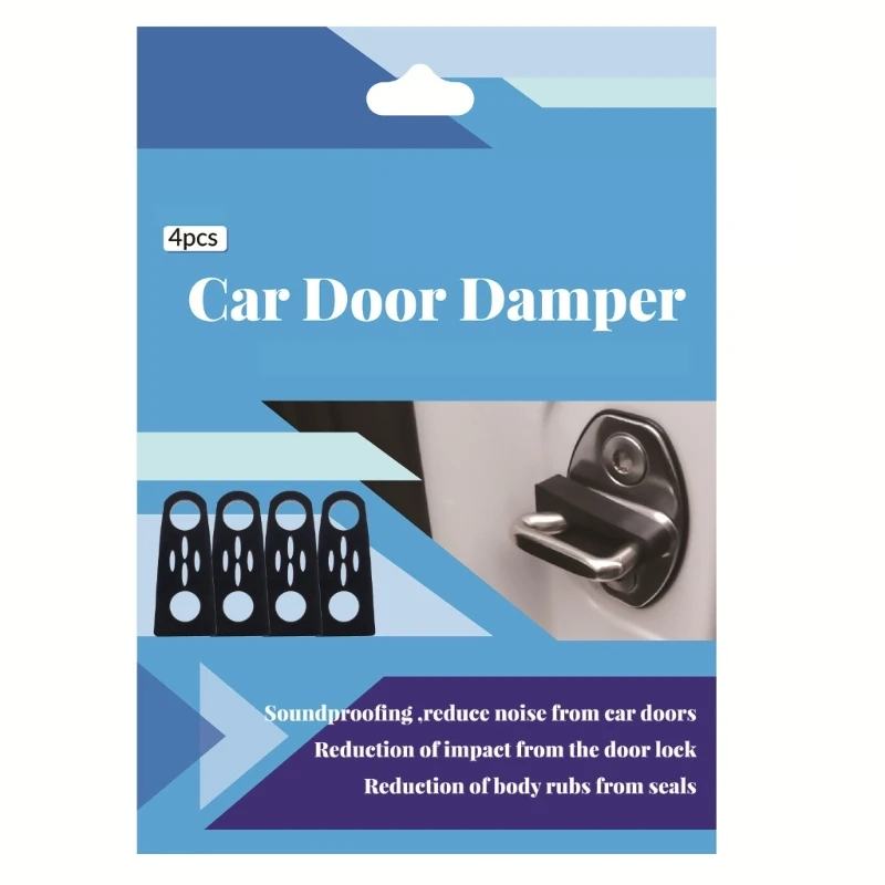 

G7NA Car Sound Deadener Damper Door Lock Insulation Soundproof Buffer Seal Deadening Shock-Absorbing Protector