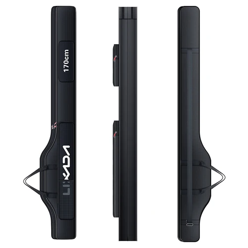 Lixada 190cm bolsa de pesca portátil plegable caña de pescar carrete bolsa caña de pescar equipo aparejos herramienta Estuche de transporte almacenamiento portador