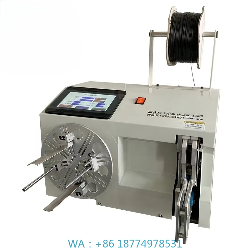 

Mini Flat Cable Wire Coiling Winding Machine Automatic Coil Winding Machine Manufacturers Good Quality Semi-auto High Speed