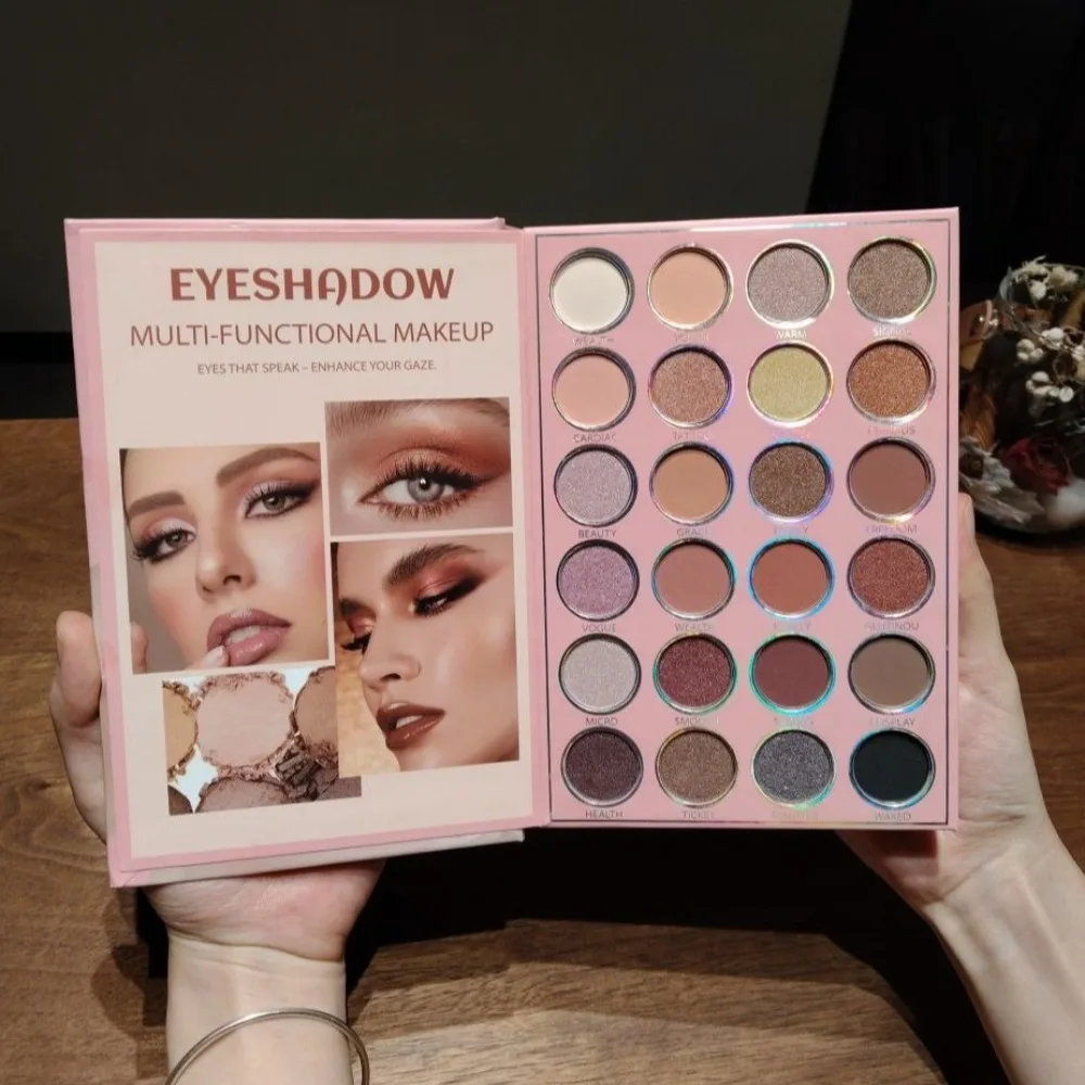 Nieuwe 67-kleuren matte glans oogschaduw langdurige markeerstift oogschaduwpalet multifunctionele schoonheidsboek make-upkit