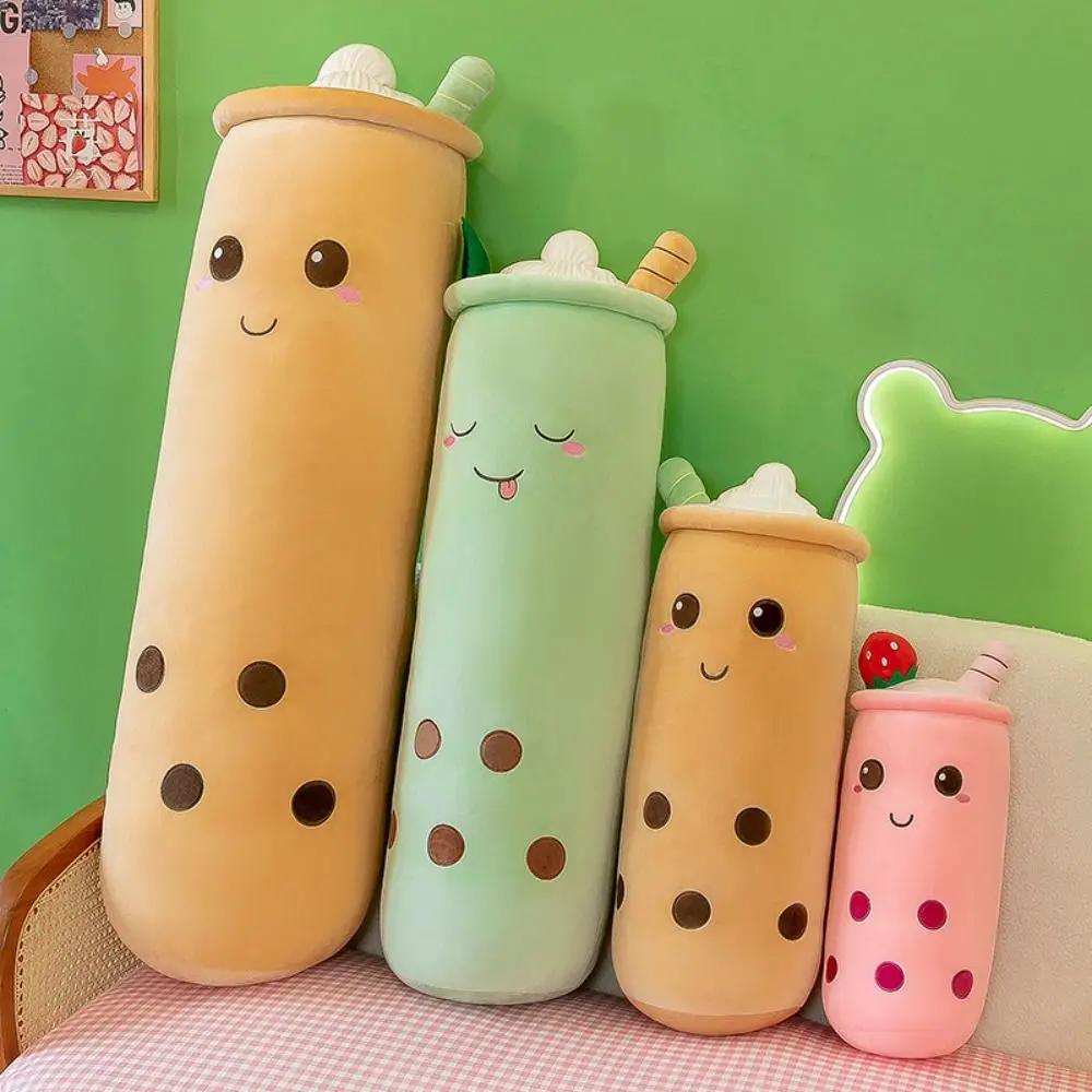 Trendy 40/60cm Boba Milk Tea Plush Toys Soft Cute Hug Pillow Plump Not Easily Deformed Cushion for Kids