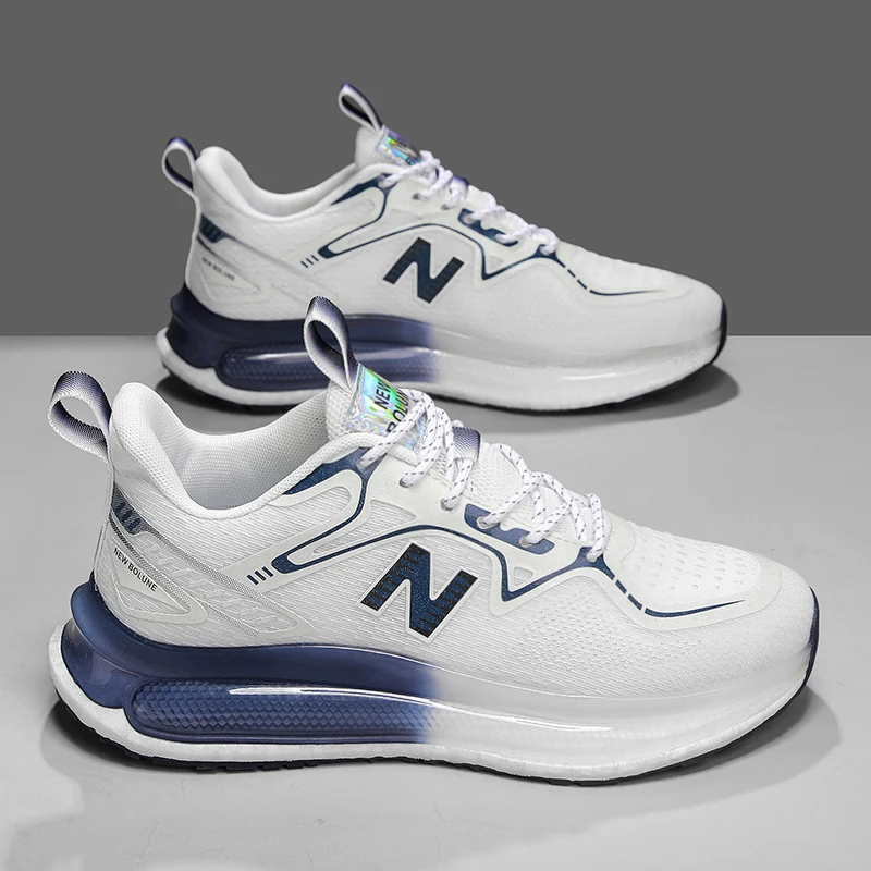 

Unisex Sports Shoes 2025 New Shock-Absorbing Flat Sole Comfort Fashion Breathable Mesh Daily Running Shoes for Men Women