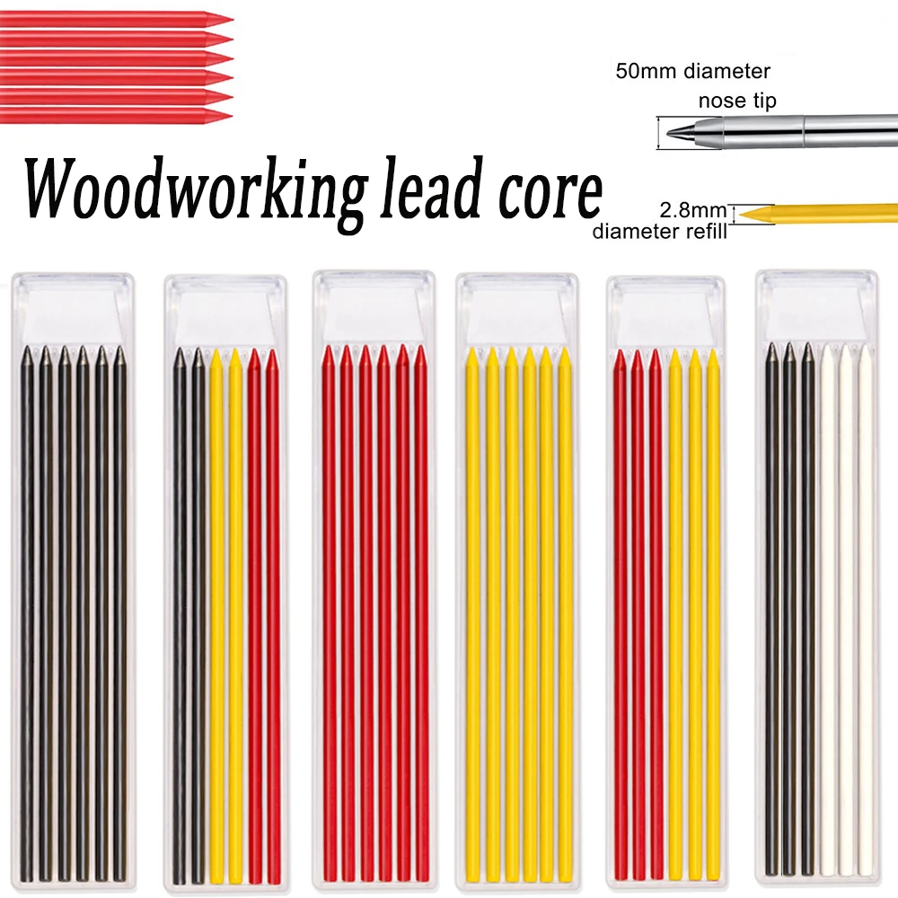 2.8mm Woodworking Pencil Leads Deep Hole Marking Architectur