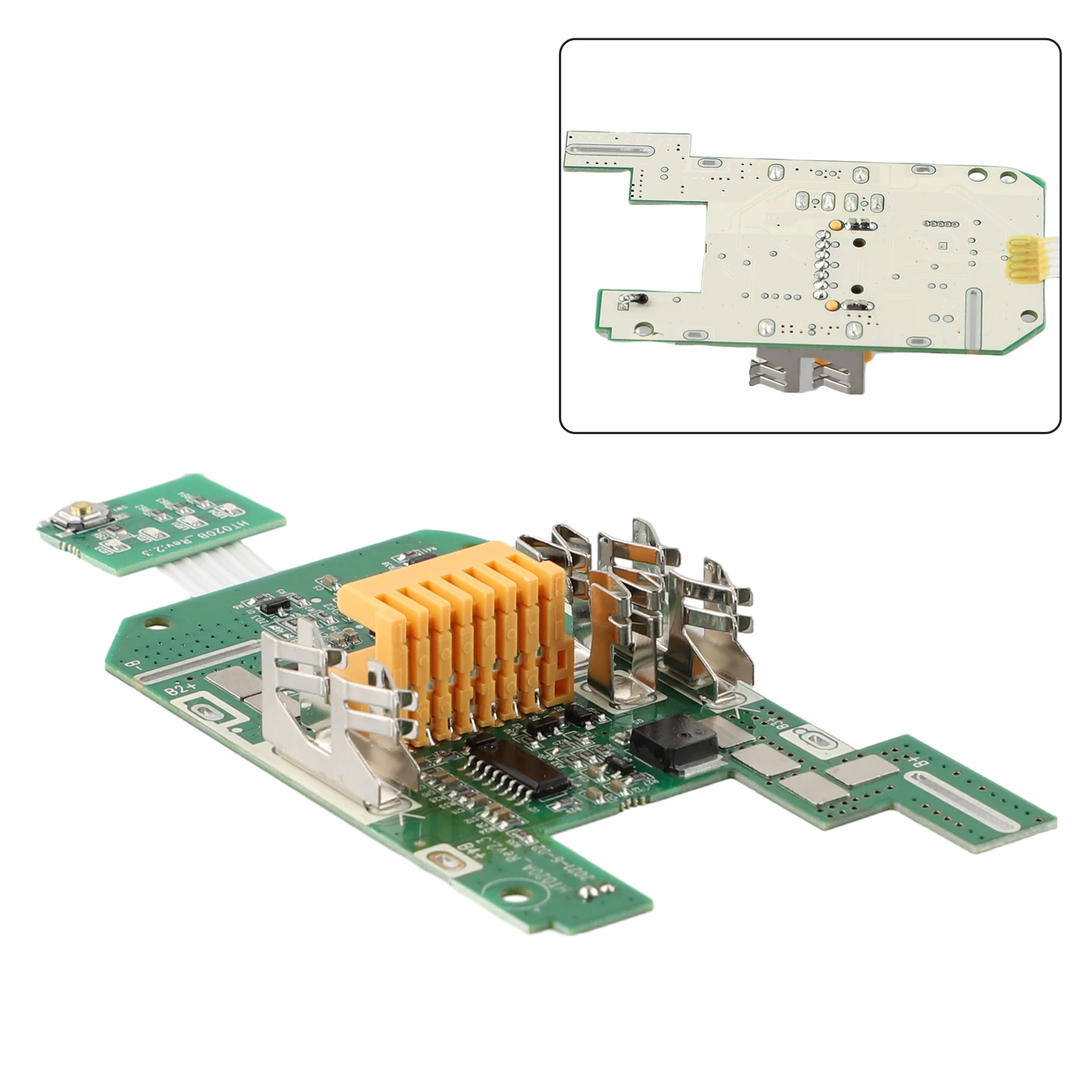 Imagem -02 - Li-ion Bateria Case Carregamento Proteção Circuit Board Etiqueta Indicador de Bateria Led Bl1830 18v 3.0ah 6.0ah Bl1860
