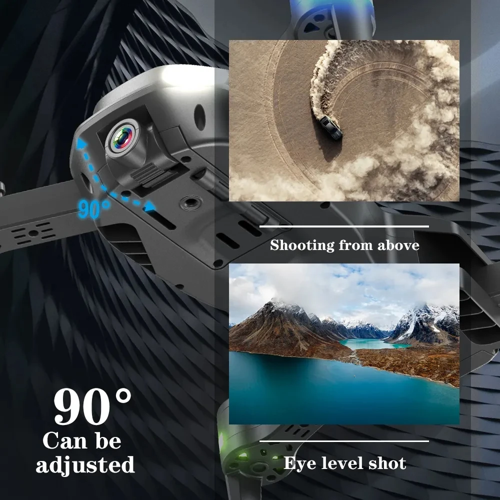 F183 Drone Professional 4K HD Dual Camera Wide Angle Aerial Photography Folding Optical Positioning Quadcopter Drone