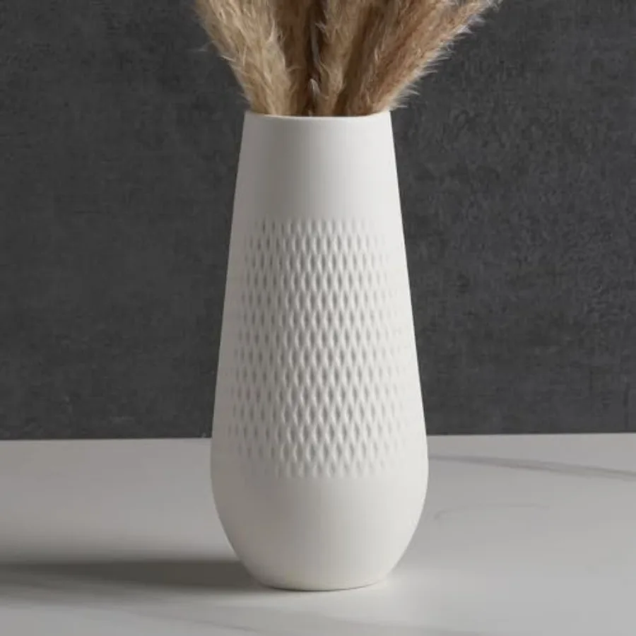 

Ceramic Vase, Vases Home Decor, Small Vases for Flower, Minimalist Modern Decor, Decorative Vase for Pampas Grass, Living Room,