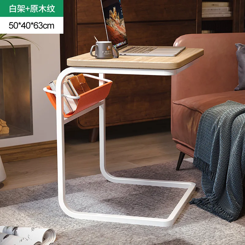 New product household small tea table shelf bedside bedside coffee table movable C type