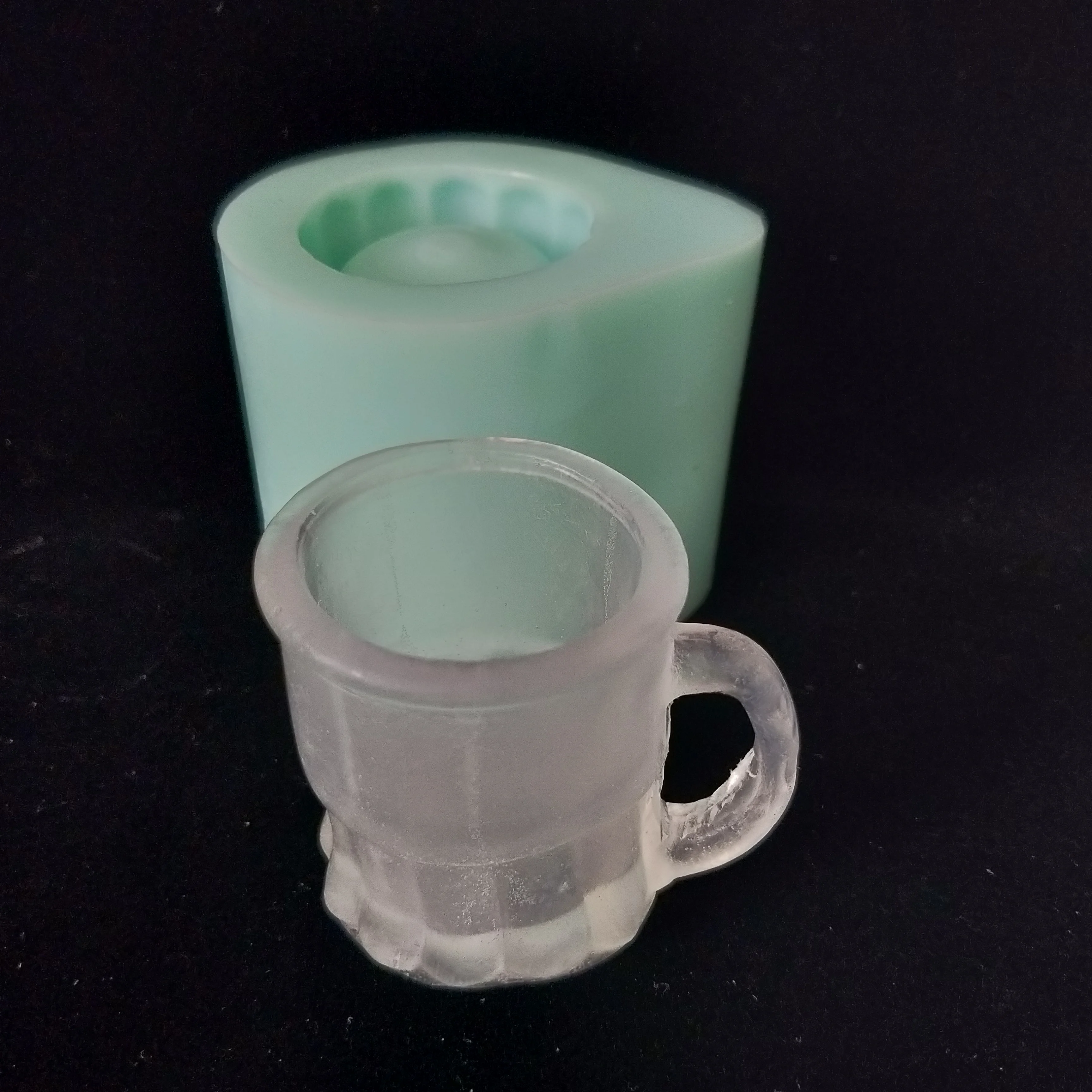 Glass Cup Mold Beer Mug Mold Handmade Soap Making Molds Candle Mold Silicone Resin Clay Moulds QT0168 PRZY Silicone Eco-friendly