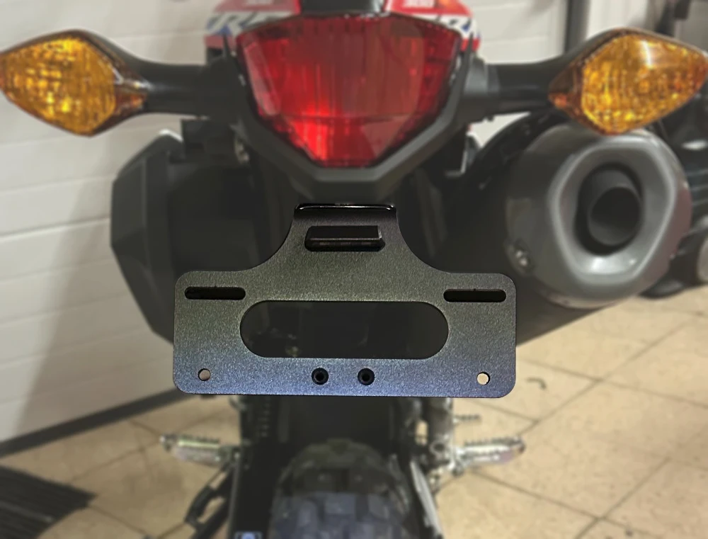 ホンダCRF300L CRF300L ABS & ラリーナンバープレートホルダー CRF300LS 2021 2022 2023 2024用 フェンダーエリミネーター テールタイディー LEDライト