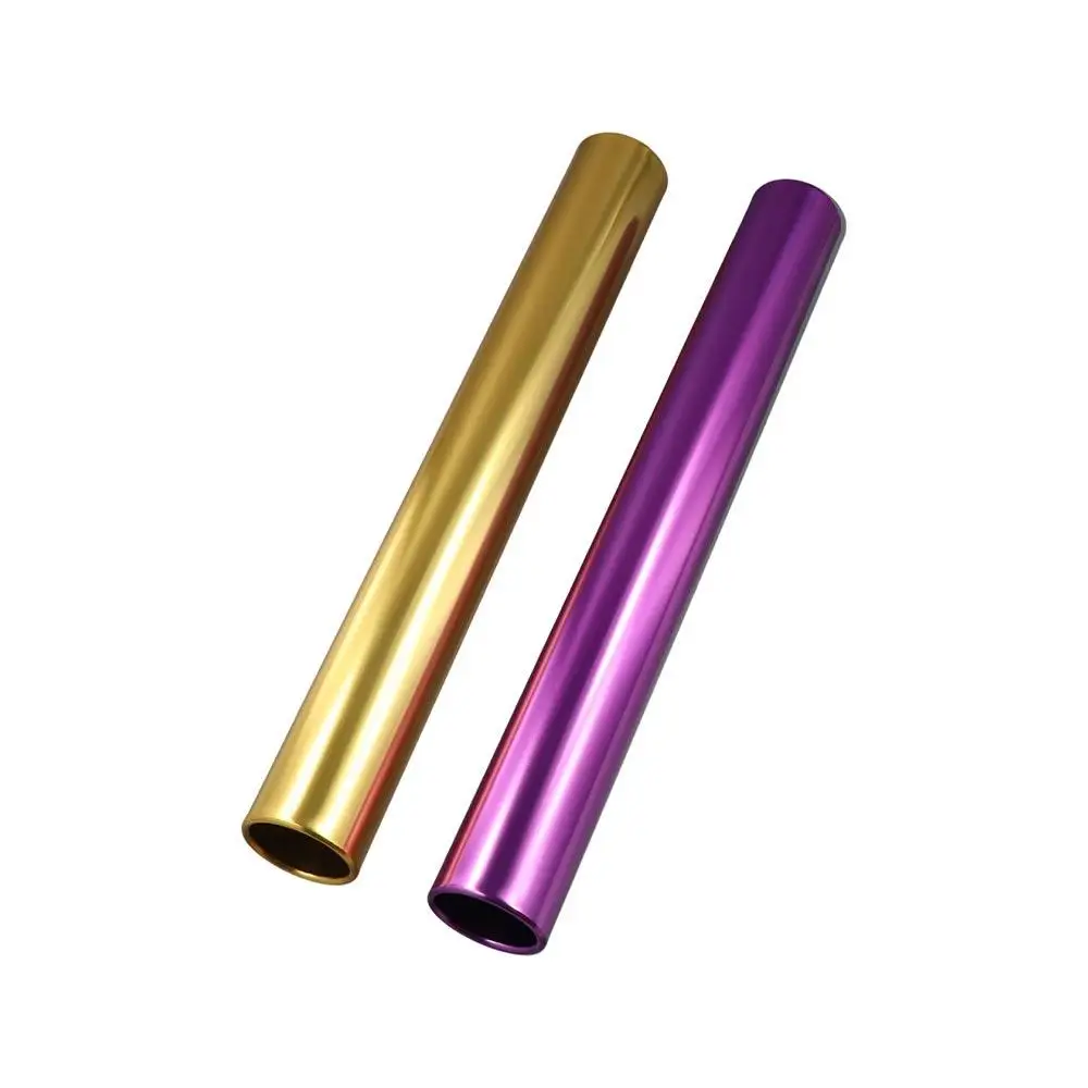 Aluminum Alloy Relay Baton Track and Field Thicken Relay Track Baton Colorful Athletics Running Match Baton Training Competition