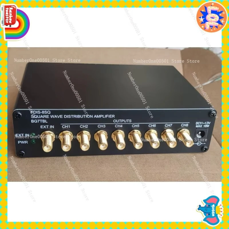 Audio Clock Distributor WC 44.1K 48K 1PPS 10M Clock Distribution Amplifier SMA Port