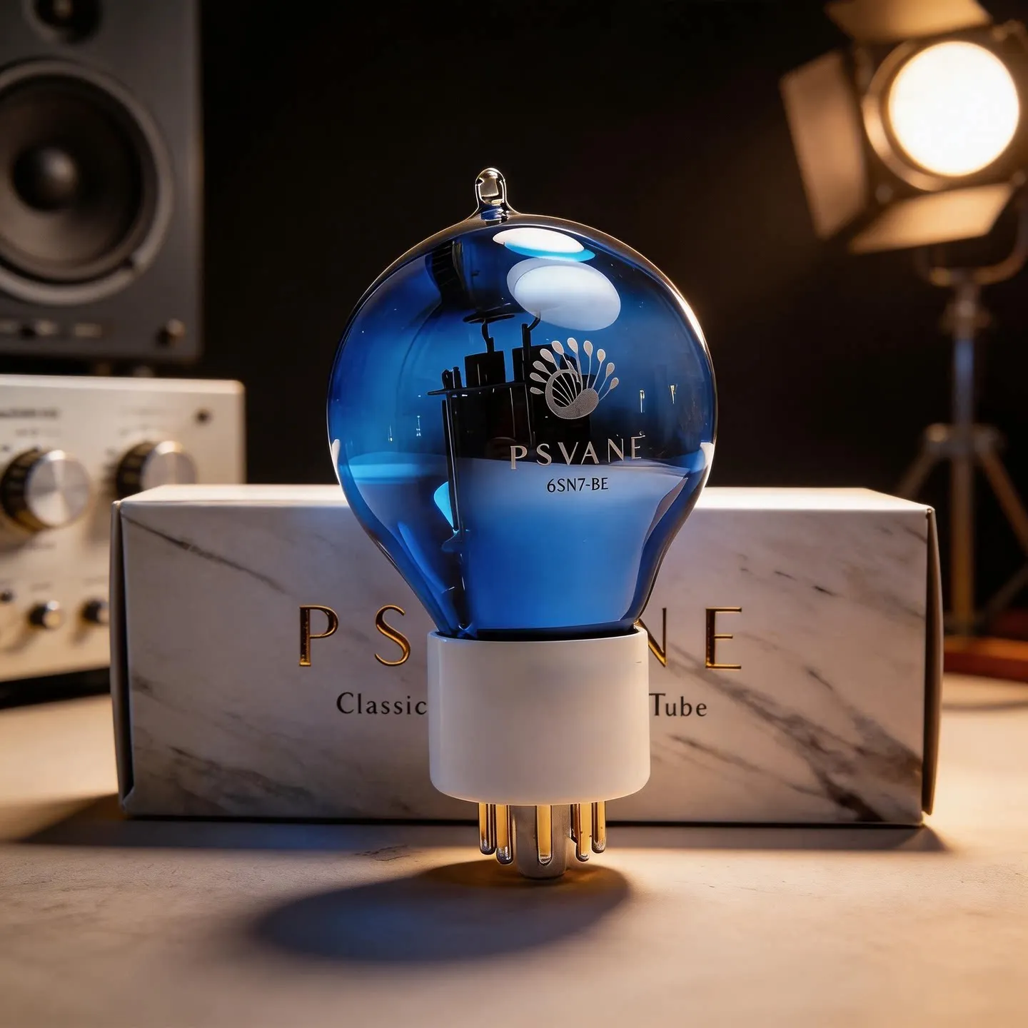 PSVANE 클래식 6SN7-BE 진공관: 6SN7/6N8P/CV181의 직접 교체품, 향상된 오디오 충실도 및 따뜻한 음색