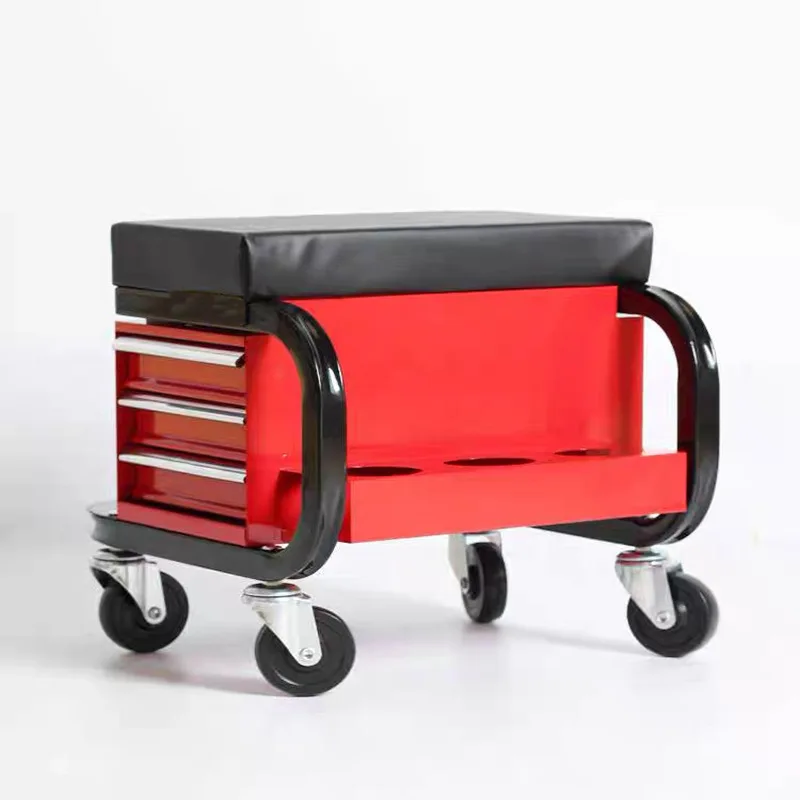 Car Repair Stool Work stool Auto Repair Car Maintenance Tools Multi-Function Car Repair Car Seat Tool Box