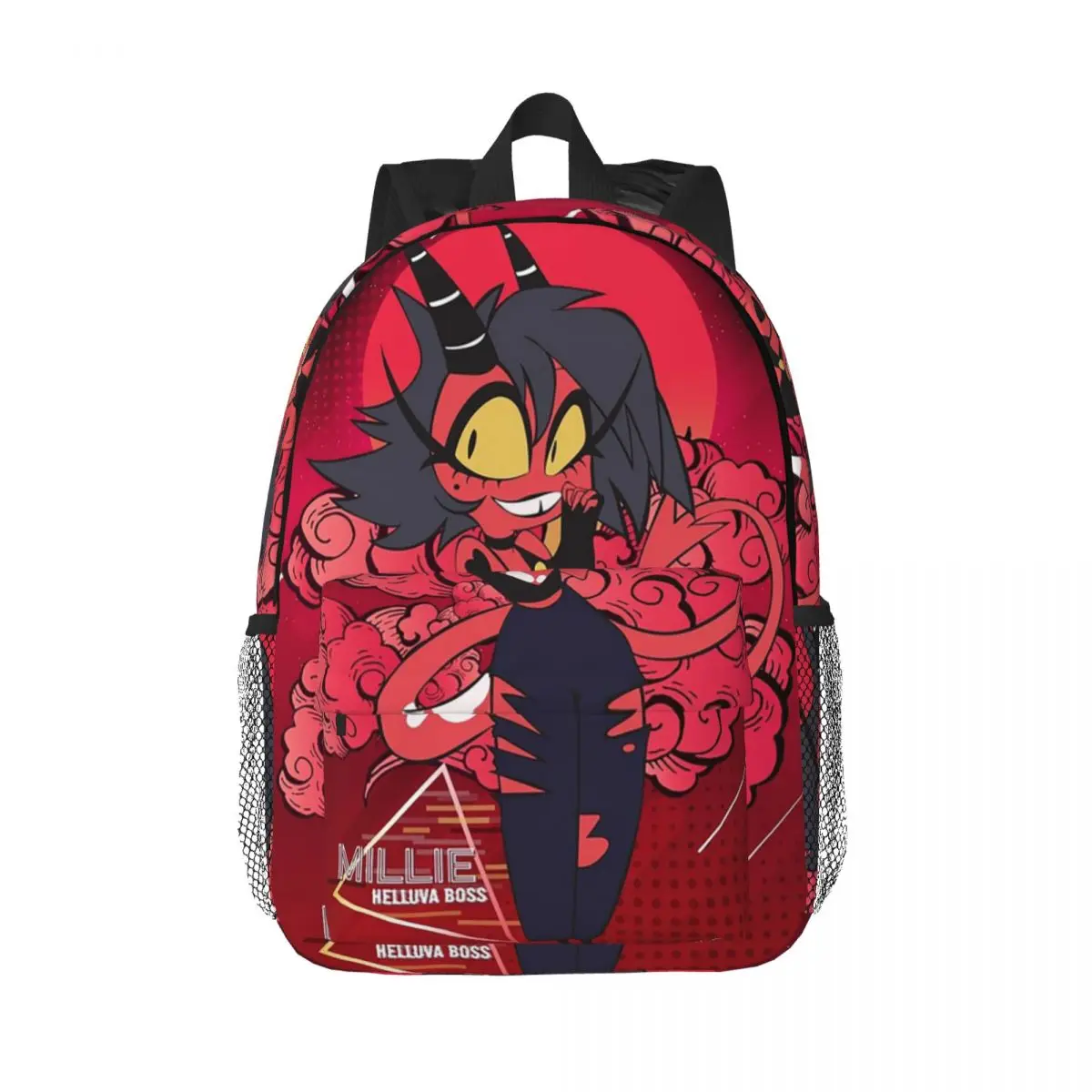 Helluva Boss Beelzebub Backpack Hot Sale Daypack Large Capacity