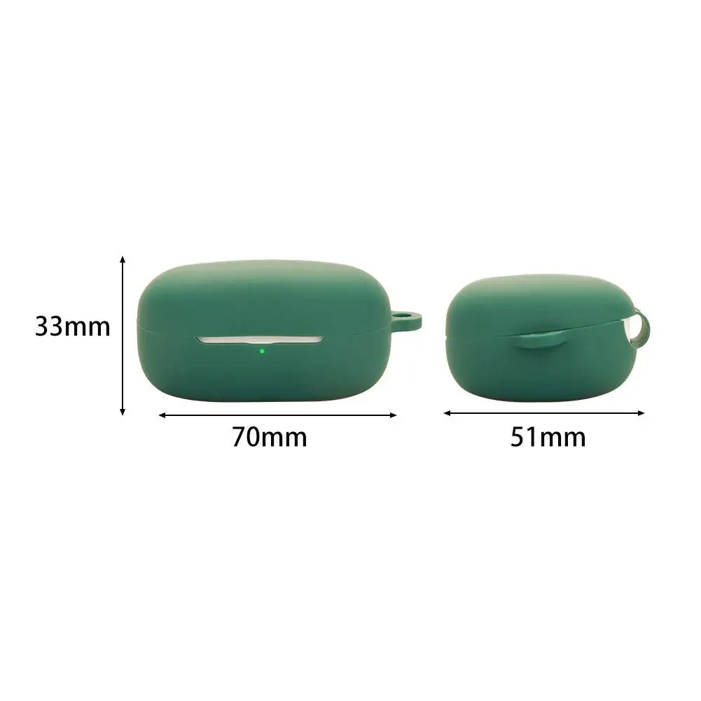 For DENON AH-C840NCW Bluetooth Earphone Protective Cover Real Machine Mold Precise Hole Position With Hanging Buckle Hole