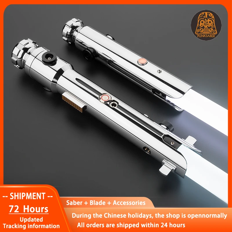 

PunkSaber Lightsaber Neopixel Jedi Laser Sword Heavy Dueling Sensitive Smooth Infinite Changing Hitting Sound Light Saber Toys