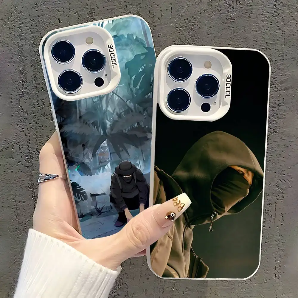 

Beny Jr Rapper LowFlyer Phone Case For iPhone 17,16,15,14,13,12,11,Pro,XS,Max,Plus,Mini,SE White Candy Matte Shockproof Cover