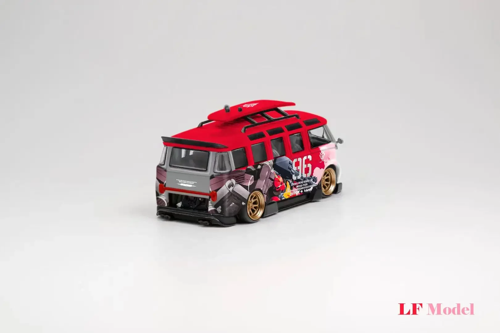 LF Model 1:64  T1 Kombi Akiba limited500 Diecast Model Car