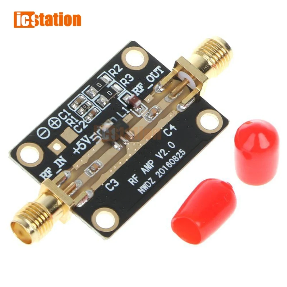 Low Noise Amplifier LNA 0.05-4GHz NF=0.6dB RF FM HF VHF / UHF Ham Radio high linearity low noise amplifier Modules