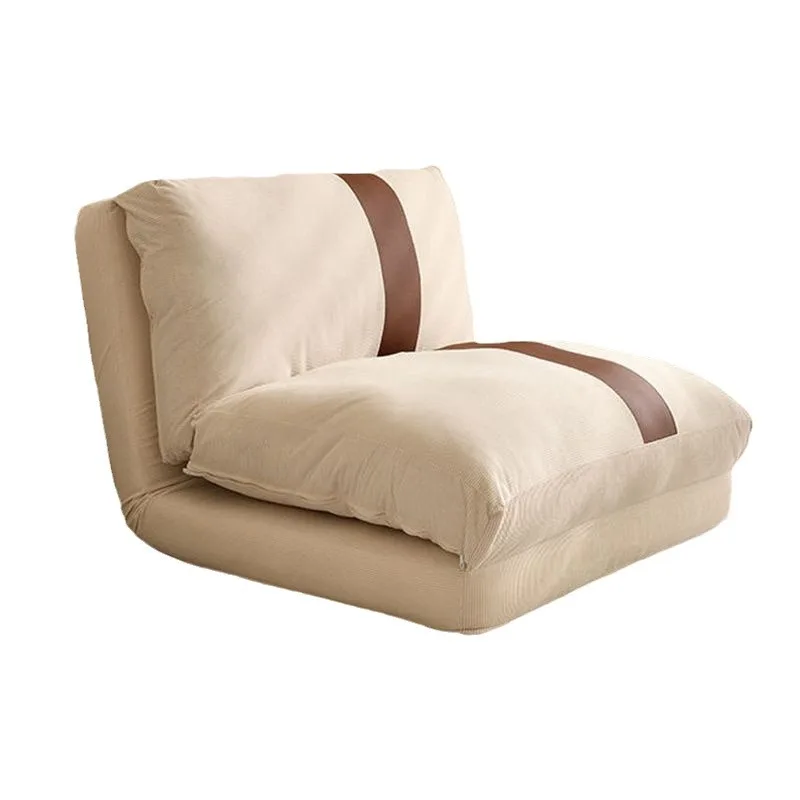 

Lazy sofa household cream wind small apartment folding chair balcony living room tatami sofa bed leisure chair