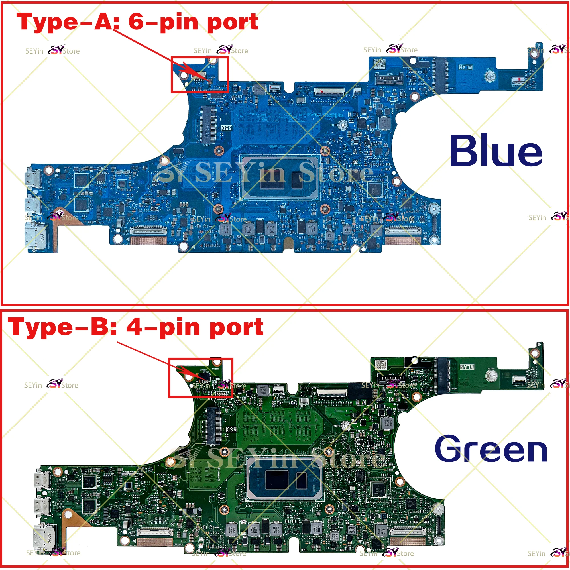 Placa-mãe ux5401 para asus ux5401ea up5401ea bx5401ea rx5401ea placa-mãe para laptop i3 i5 i7 11th gen RAM-8GB/16GB