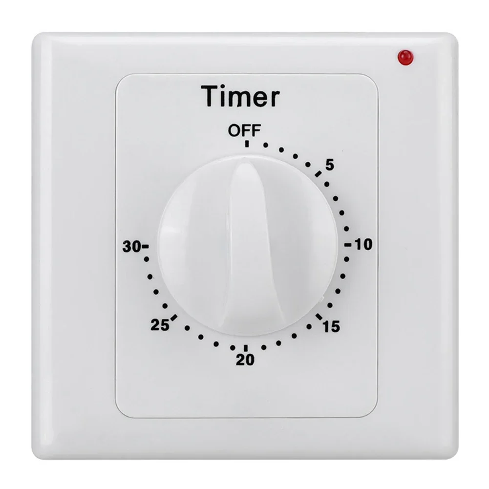 Mechanical and Electronic Timer Switch with Countdown Function for Household Devices High Accuracy and Easy Operation