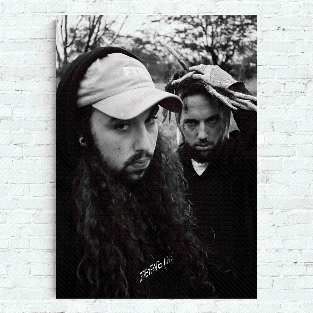 Piosenkarka S-Suicideboys Plakat Dom Biuro Ściana Sypialnia Salon Kuchnia Dekoracja Malarstwo — zdjęcie 3