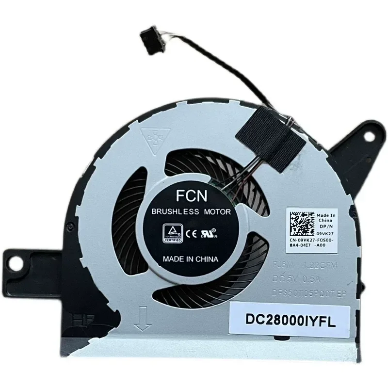 Cooling Fan for Dell Precision 3520 M3520 M3530 09VK27