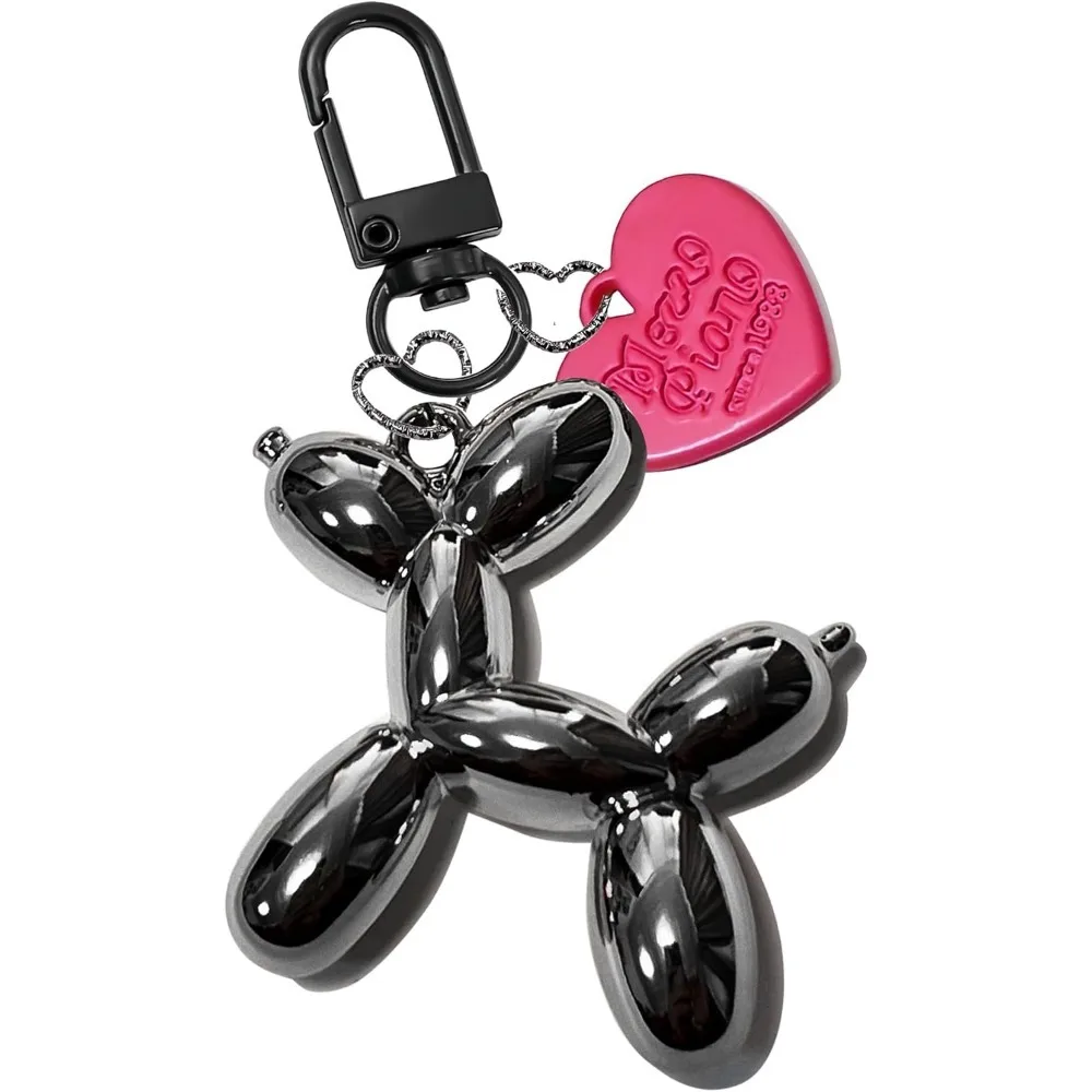 

Jelly Balloon Dog Design Keychain for Women, Cute Girls Key Chain, Bag Charms Accessories for Car Purse Backpack