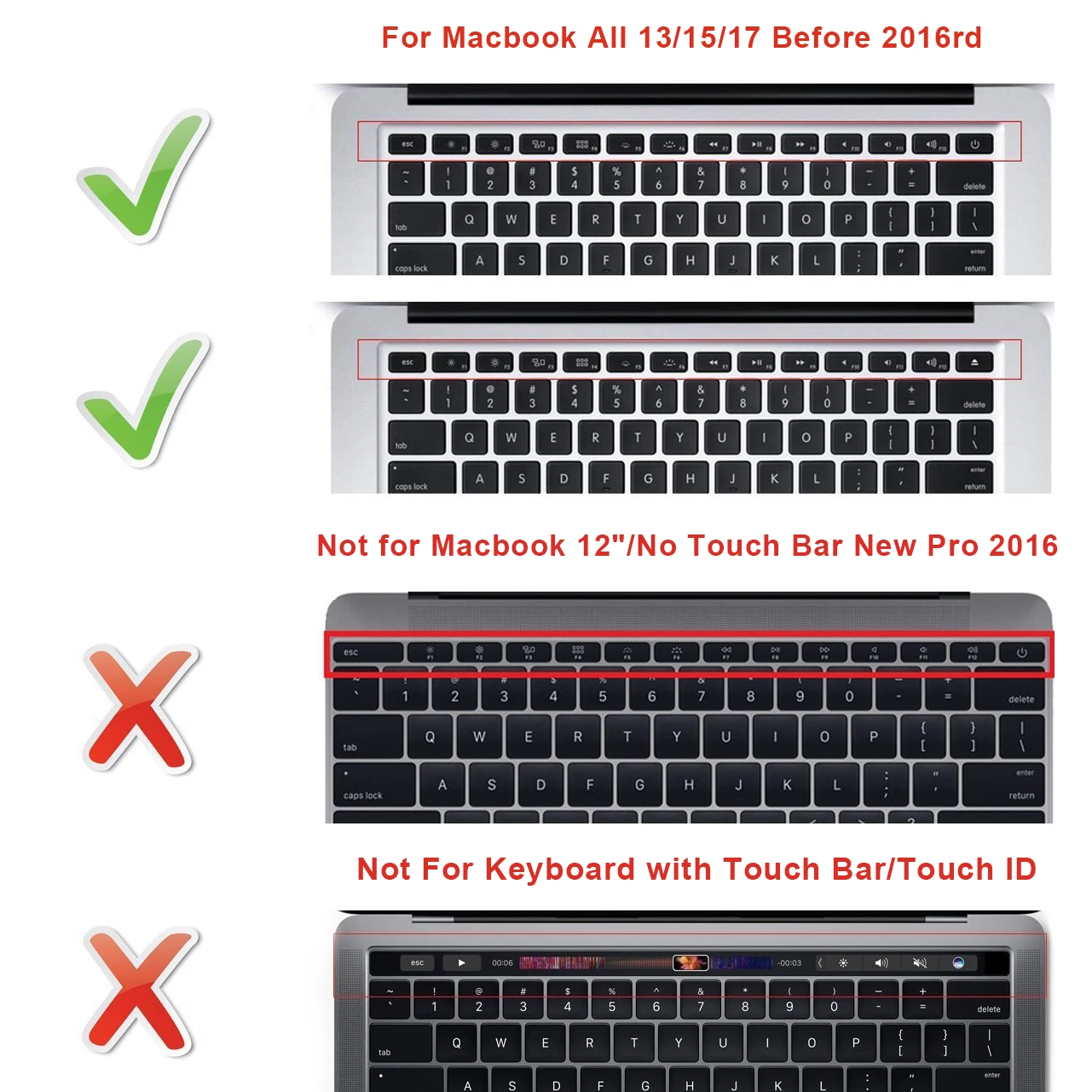 HRH Serato Scratch LIVE Spanish Hotkey Shortcuts Silicone Keyboard Cover Protector Skin For Mac Air Pro Retina 13\