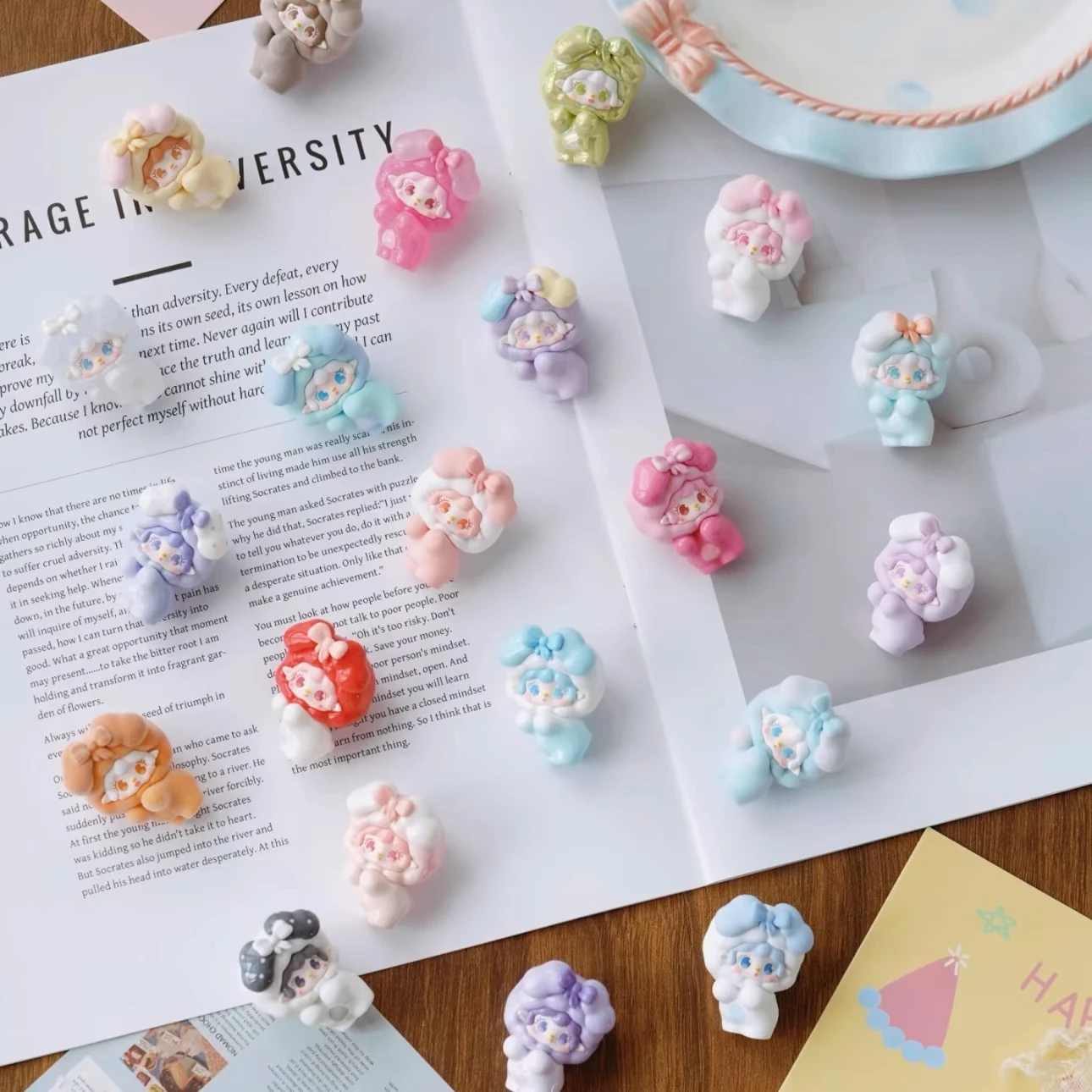 

New Genuine Yooki Oxygen Sugar Coated Shot Series Blind Box Figure Blind Bag Desktop Ornaments Gift Trendy Cute Doll Cute Grains