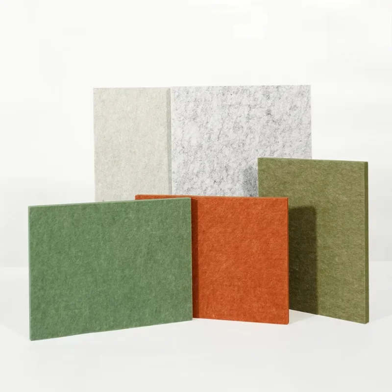

Non-toxic sound insulation polyester sound material decorative wall board