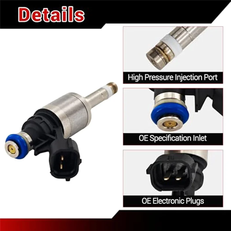 A98M 16600-6KA0A 166006KA0A FJ1548 Fuel Injector For Infiniti QX60 JX35 2016-2020 3.5L
