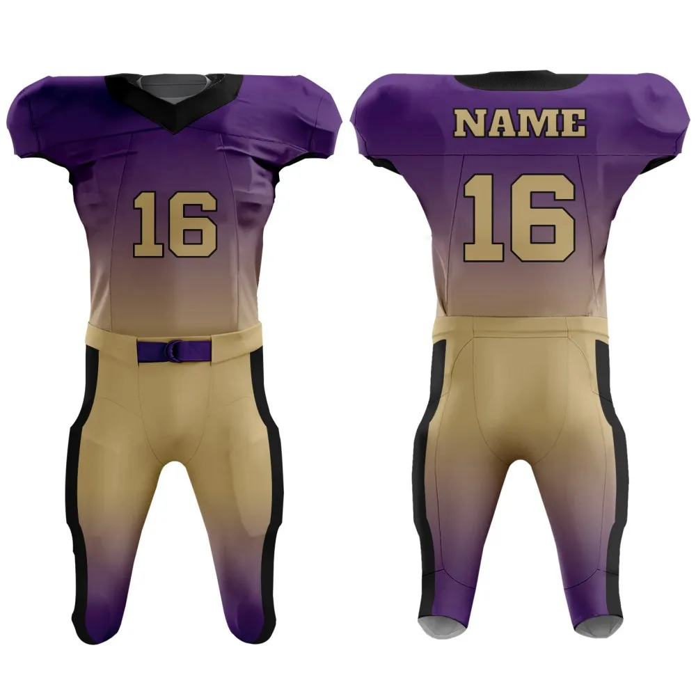 

Custom Men Youth Football Uniforms Breathable V-neck Short T-shirts Pants Team Training Uniform Gradient Color