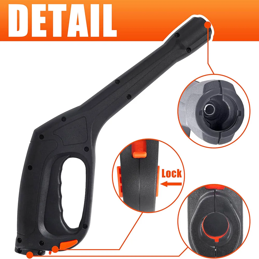 

Автомойка высокого давления, водяной пистолет для оружия, насадка для Spary Water Gun для Patriot Faip Husky Old Bosch Power Washer Cleaning
