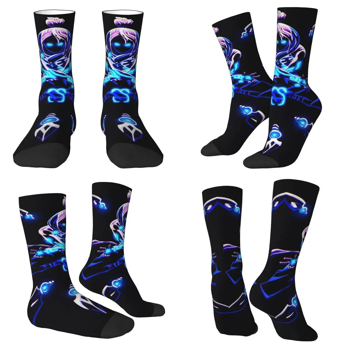 جميع المواسم طاقم جوارب جيت V-Valorant ألعاب مكافحة الشغب الجوارب Harajuku الجوارب الطويلة اكسسوارات للرجال النساء هدايا عيد الميلاد