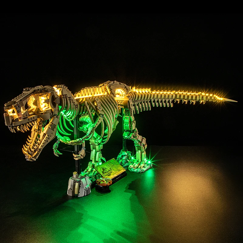 Kit de luz LED DIY para LEGO 76968 (apenas luz LED, sem modelo de blocos)